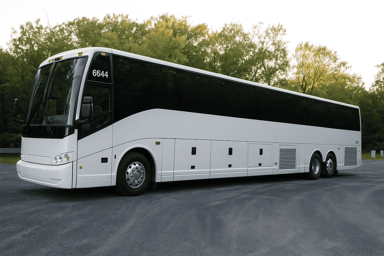 exterior of Palm Bay Coach Bus Service coach bus