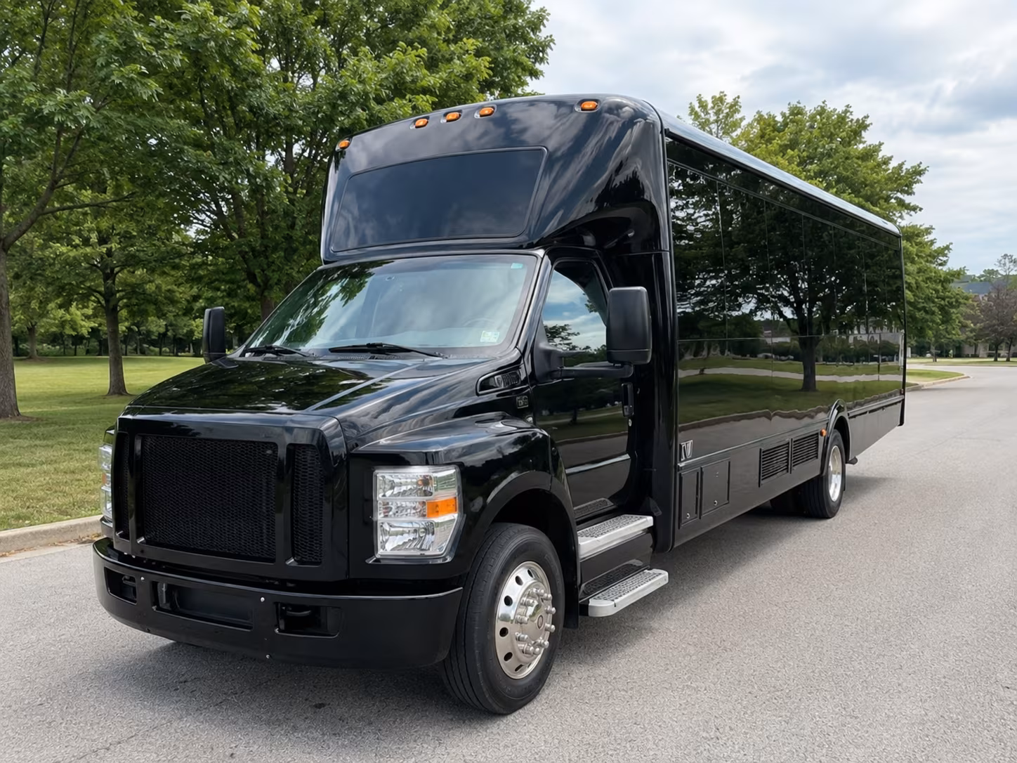 can i book a one way a round trip or a multi day package for a bus rental in palm bay