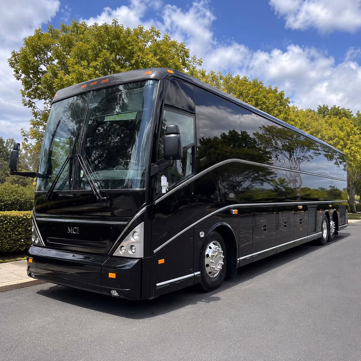 charter buses for palm bay high school prom groups