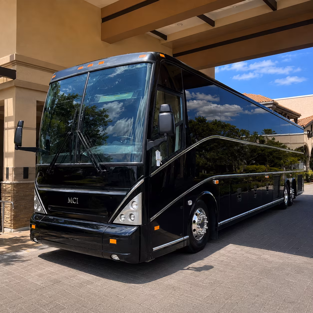 event and conference shuttle buses for palm bay employers