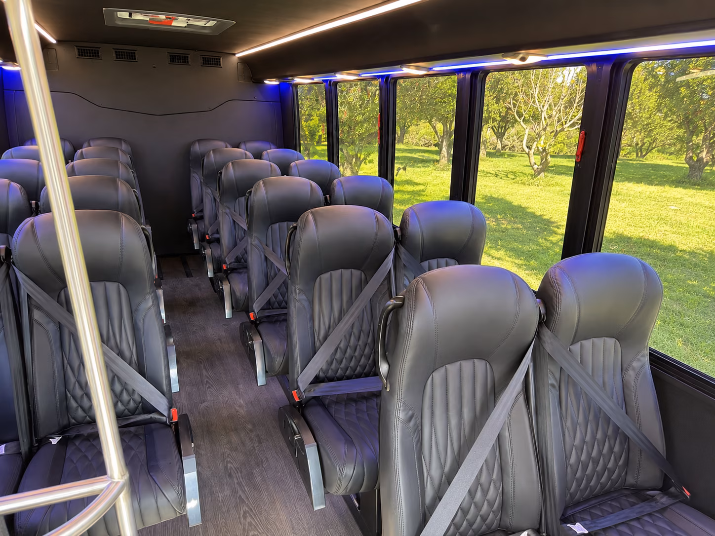 group transportation in palm bay for college sports and youth athletic events