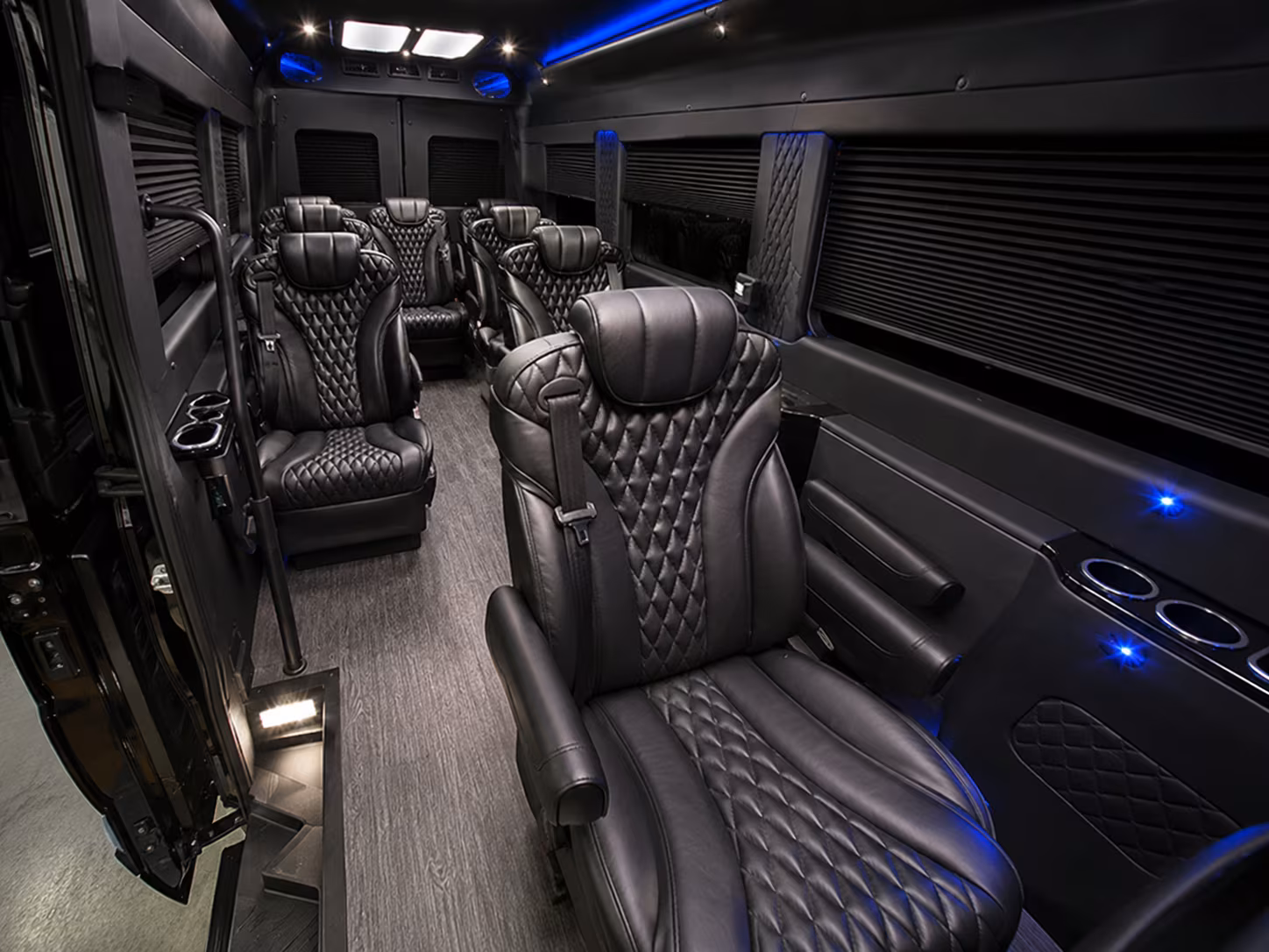 palm bay employee transportation onboard seating