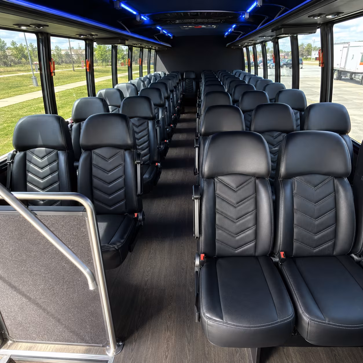 palm bay religious group transportation onboard seating