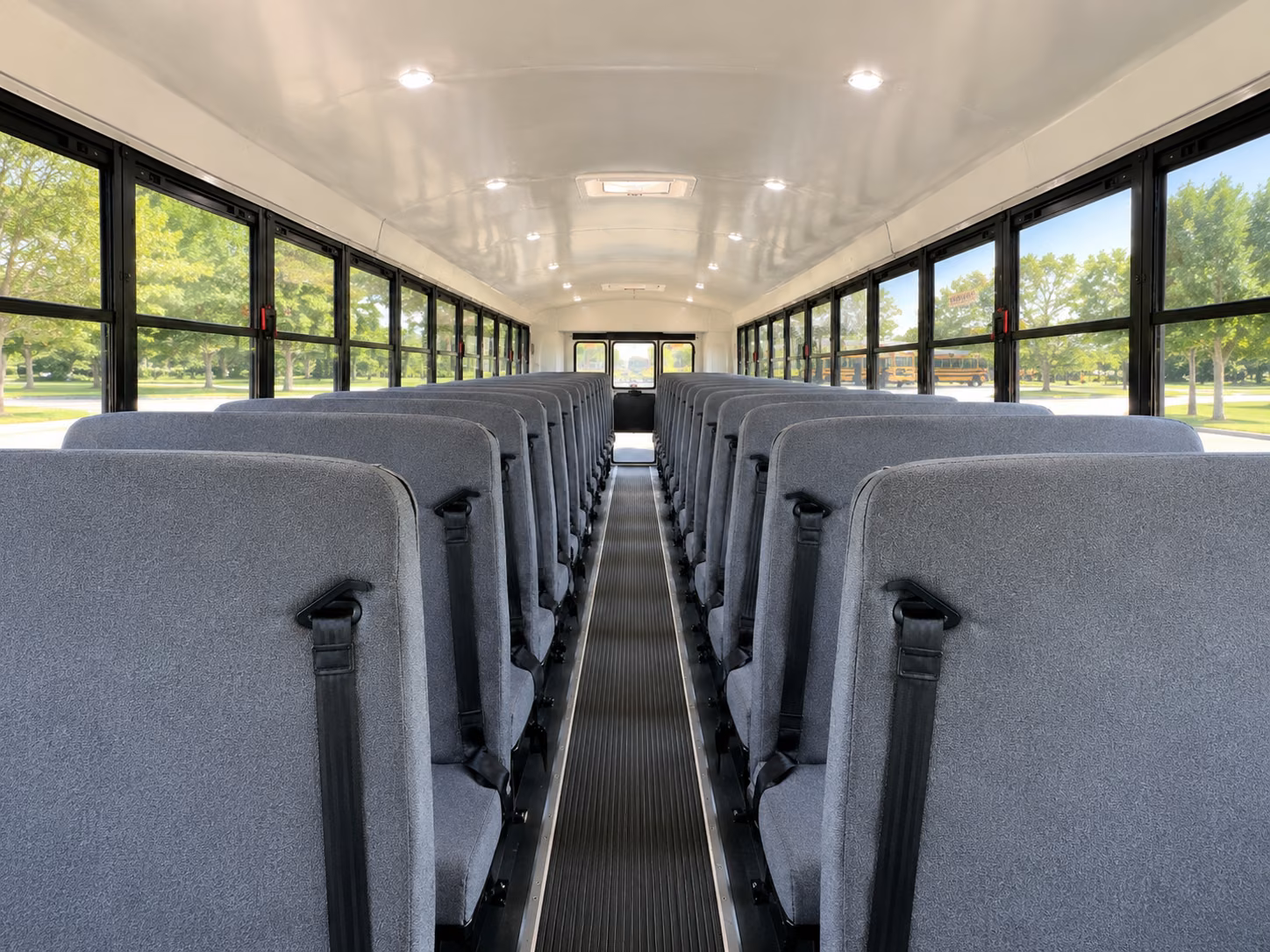 palm bay school bus inside