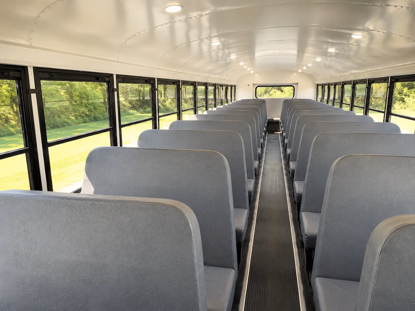 palm bay school bus interior